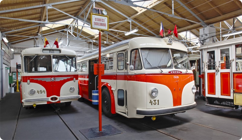 Музей общественного транспорта в Праге